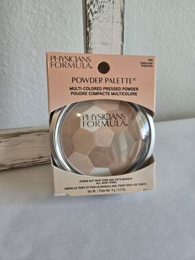 NEW! Physicians Formula Powder Palette Multi-Colored Pressed Powder Translucent